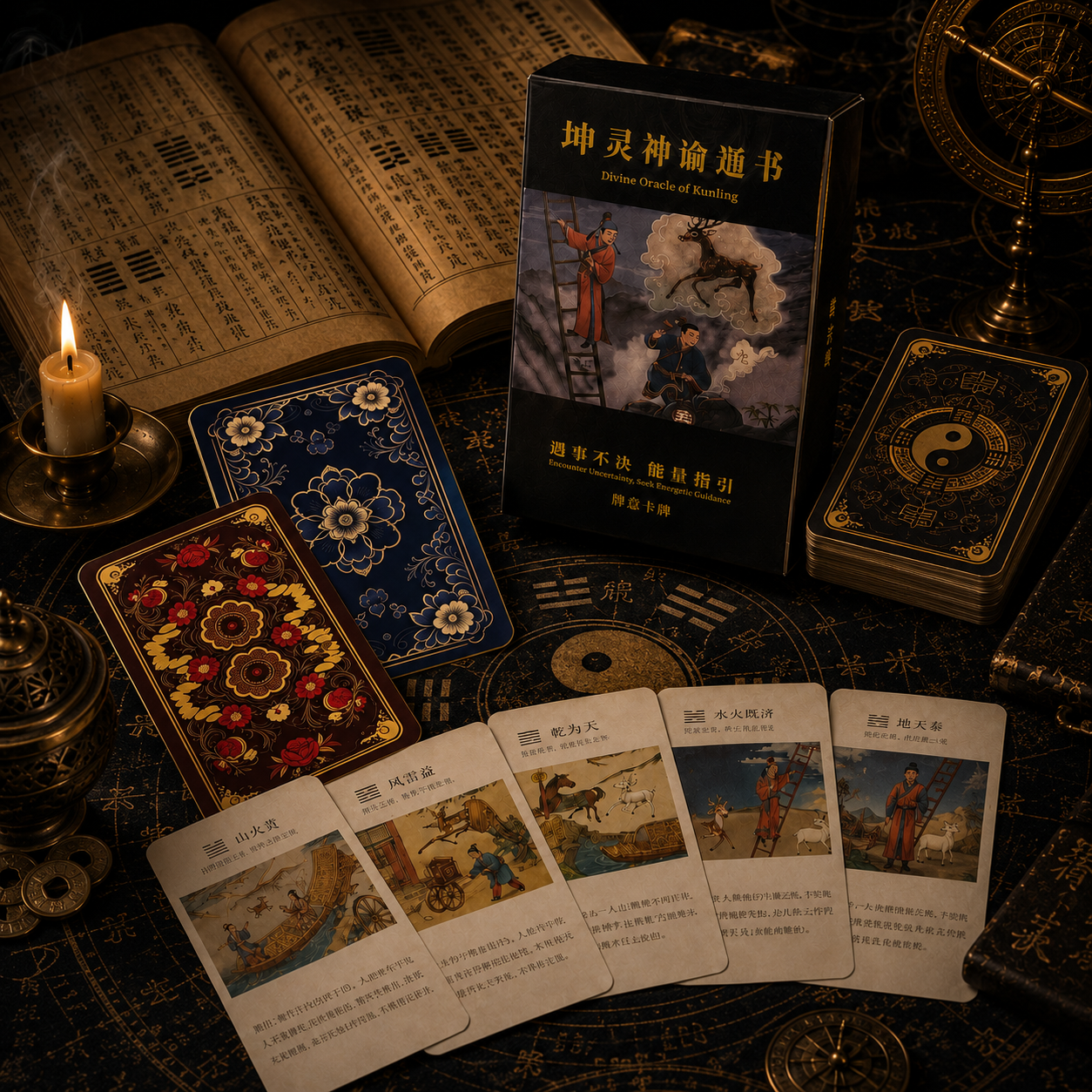 东方卦象，现代卡牌体验